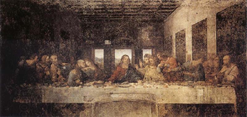 Leonardo  Da Vinci Last Supper China oil painting art